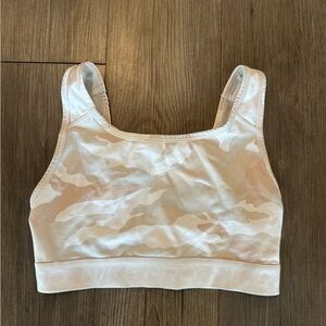 White camo Nike sports bra size small